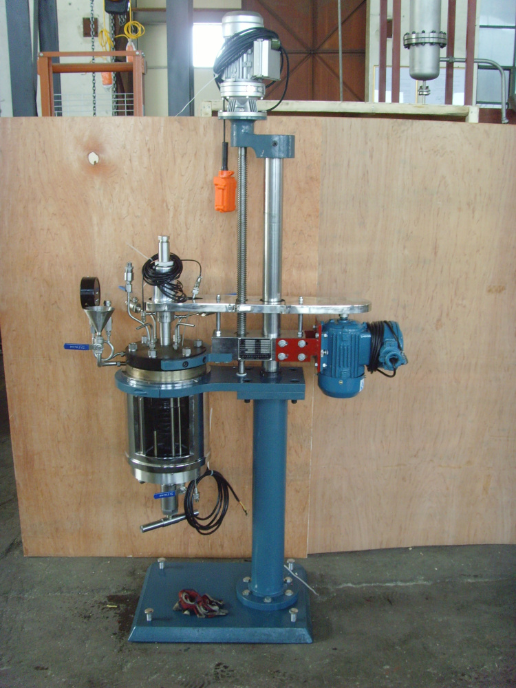 TSYBF系列-電動(dòng)提升釜蓋，雙層石英玻璃釜