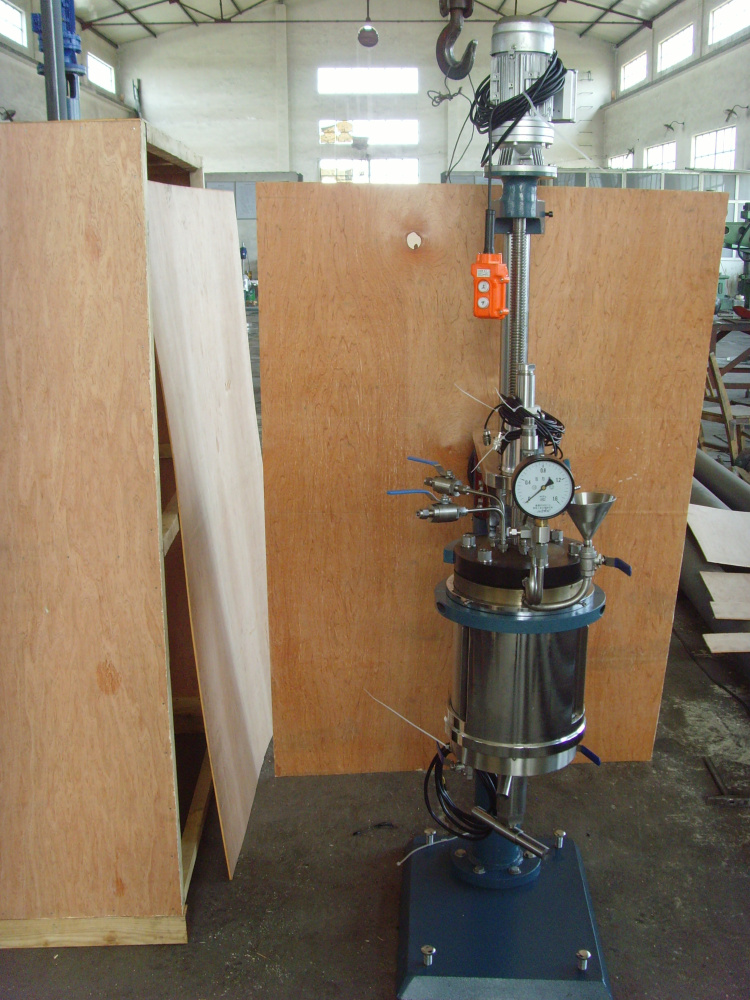 TSYBF系列-電動(dòng)提升釜蓋，雙層石英玻璃釜1